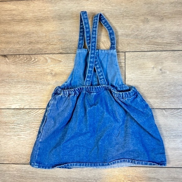 Zara Baby Toddler Jumper Dress Denim Chambray 18-24M - Picture 3 of 5